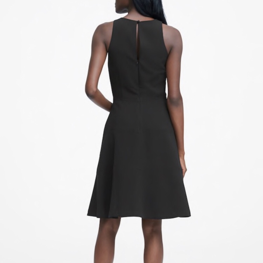 NWT Banana Republic fit and flare racerback dress